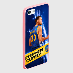 Чехол для iPhone 5/5S матовый Golden State Warriors 8 - фото 2