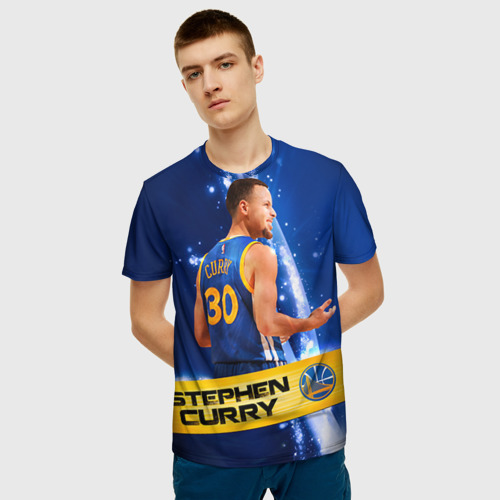 Мужская футболка 3D Golden State Warriors 8 Фото 01