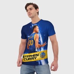 Мужская футболка 3D Golden State Warriors 8 - фото 2
