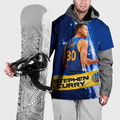 Накидка на куртку 3D Golden State Warriors 8