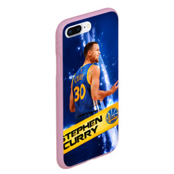 Чехол для iPhone 7Plus/8 Plus матовый Golden State Warriors 8 - фото 2