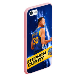 Чехол для iPhone 5/5S матовый Golden State Warriors 8 - фото 2