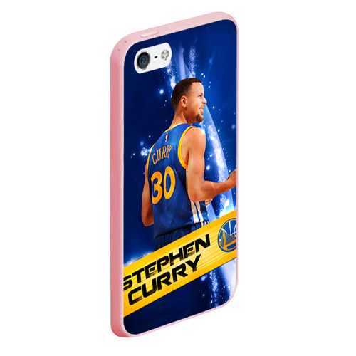 Чехол для iPhone 5/5S матовый Golden State Warriors 8 - фото 3