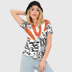 Женская футболка 3D Slim Paramore 1 - фото 2
