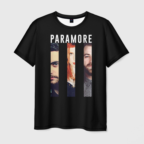 Мужская футболка 3D Paramore 1, цвет 3D печать