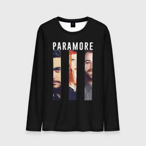 Мужской лонгслив 3D Paramore 1