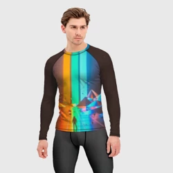 Мужской рашгард 3D Imagine Dragons - фото 2