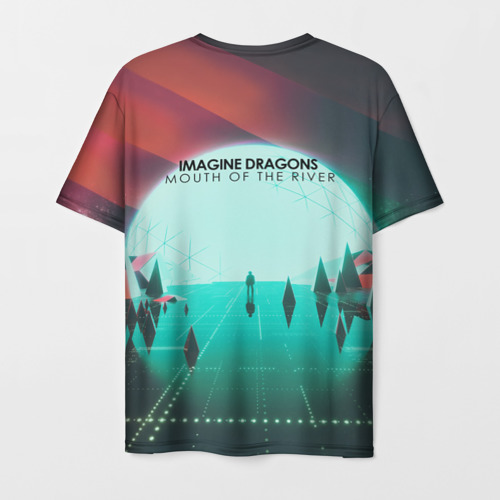 Мужская футболка 3D Imagine Dragons, цвет 3D печать - фото 2