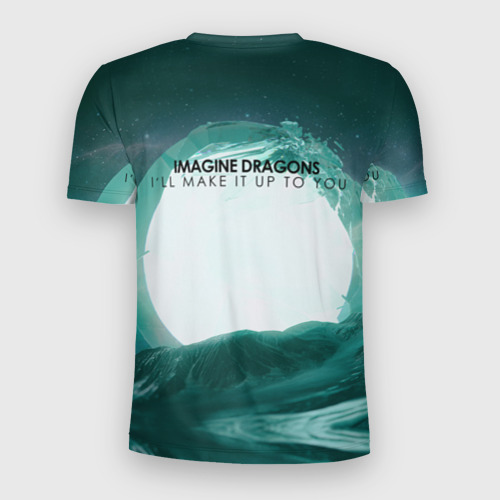 Мужская футболка 3D Slim Imagine Dragons, цвет 3D печать - фото 2