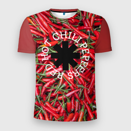 Мужская футболка 3D Slim Red Hot Chili Peppers, цвет 3D печать