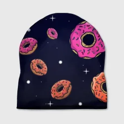 Шапка 3D Black Milk Космические Пончики