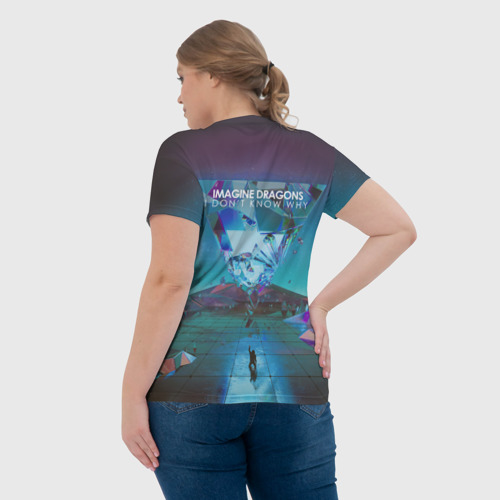 Женская футболка 3D Imagine Dragons - фото 7