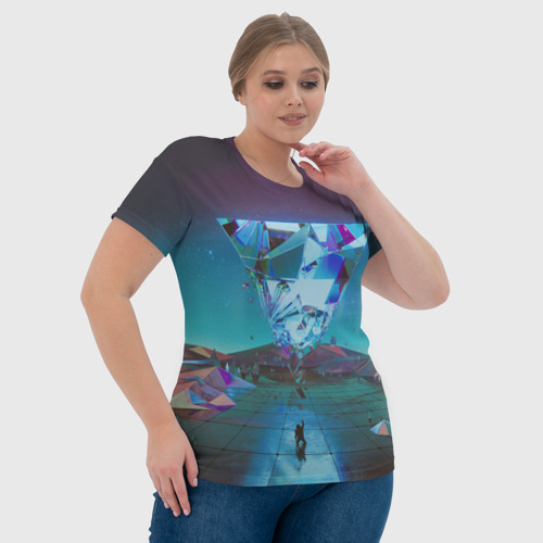 Женская футболка 3D Imagine Dragons, цвет 3D печать - фото 6