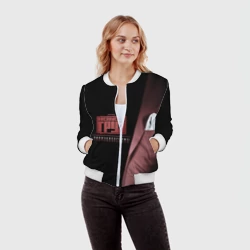 Женский бомбер 3D Каспийский груз - фото 2