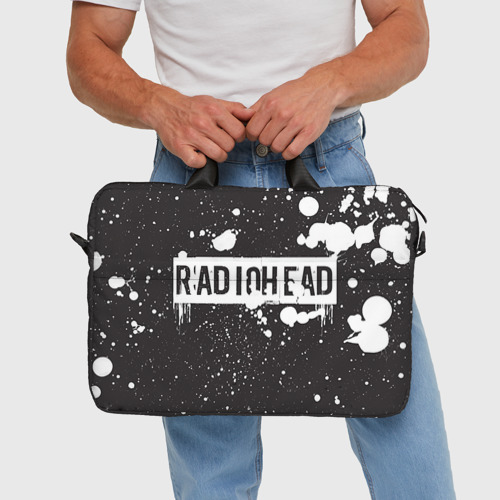 Сумка для ноутбука 3D Radiohead 6, цвет 3D печать - фото 5