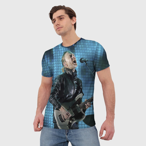 Мужская футболка 3D Radiohead 7, цвет 3D печать - фото 3