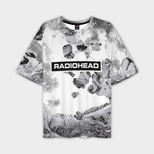 Мужская футболка oversize 3D Radiohead 8, цвет 3D печать