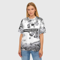 Женская футболка oversize 3D Radiohead 8 - фото 2