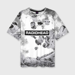 Женская футболка oversize 3D Radiohead 8