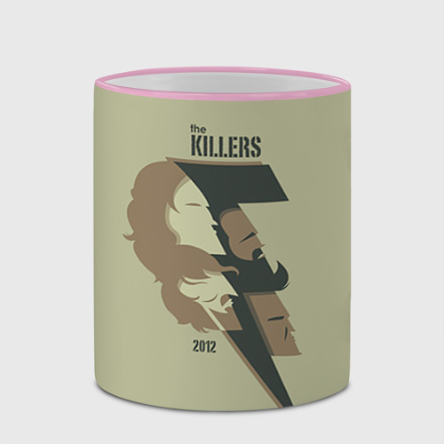 Кружка с полной запечаткой The Killers 8, цвет Кант розовый - фото 4