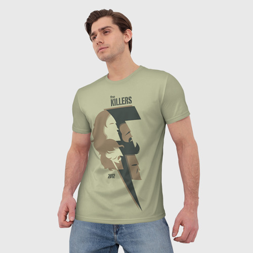 Мужская футболка 3D The Killers 8, цвет 3D печать - фото 3