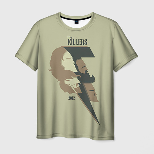 Мужская футболка 3D The Killers 8, цвет 3D печать