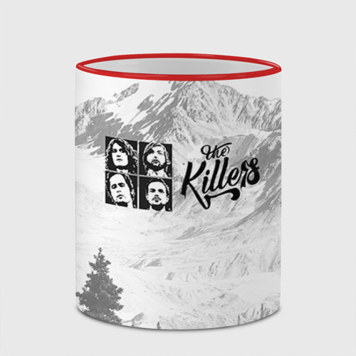 Кружка с полной запечаткой The Killers 6, цвет Кант красный - фото 4