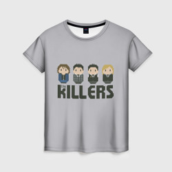 Женская футболка 3D The Killers 3