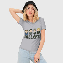 Женская футболка 3D Slim The Killers 3 - фото 2