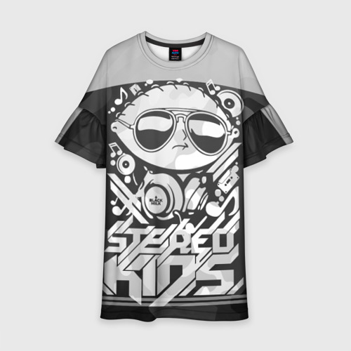 Детское платье 3D Black Milk Stereo Kids, цвет 3D печать