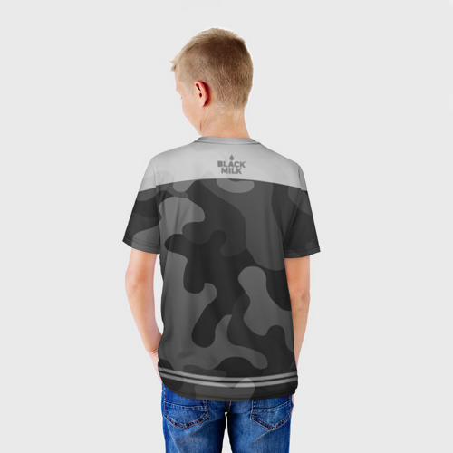 Детская футболка 3D Black Milk Stereo Kids, цвет 3D печать - фото 4