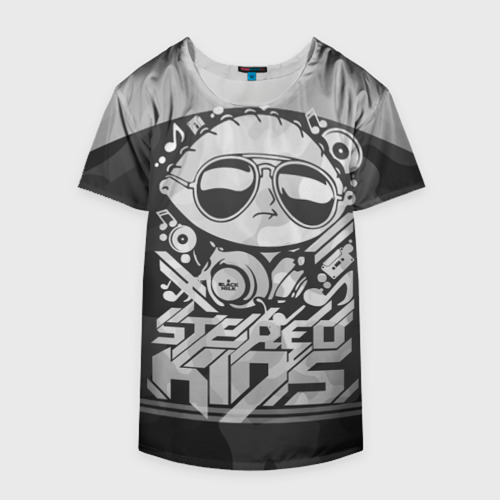 Накидка на куртку 3D Black Milk Stereo Kids, цвет 3D печать - фото 4