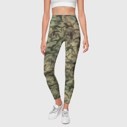 Леггинсы 3D Охотничий камуфляж с утками - фото 2