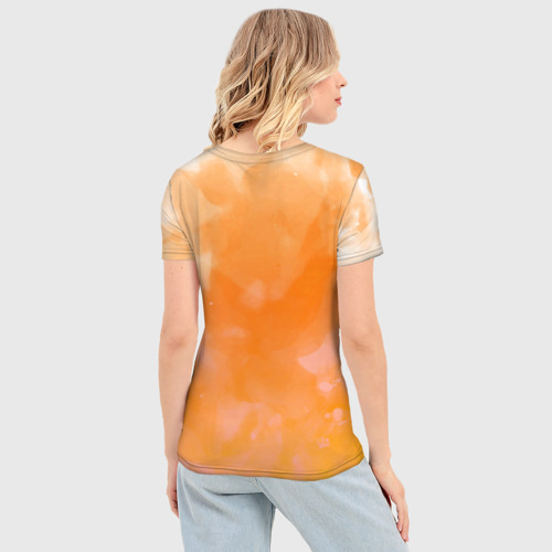 Женская футболка 3D Slim этника, цвет 3D печать - фото 4