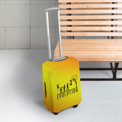 Чехол для чемодана 3D Эволюция баскетбола - фото 2