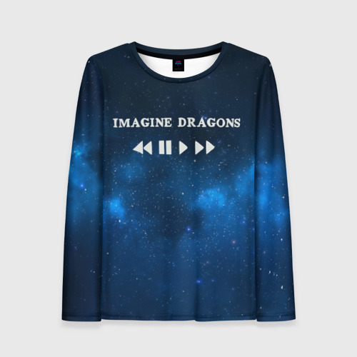 Женский лонгслив 3D Imagine dragons, цвет 3D печать