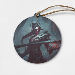 Деревянная игрушка круг Metal