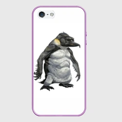 Чехол для iPhone 5/5S матовый Пингвинопитек