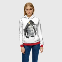 Женская толстовка 3D Пингвинопитек - фото 2