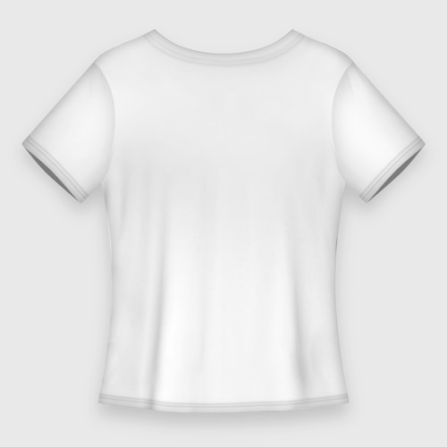 Женская футболка 3D Slim Пингвинопитек, цвет 3D печать - фото 2