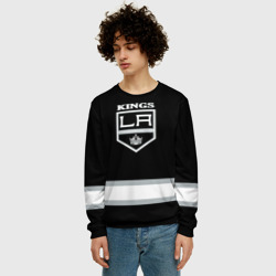 Мужской свитшот 3D Los Angeles Kings NHL - фото 2