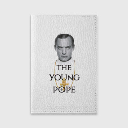 Обложка для паспорта матовая кожа The Young Pope