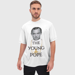 Мужская футболка oversize 3D The Young Pope - фото 2