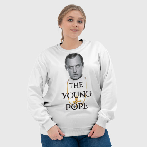 Женский свитшот 3D The Young Pope, цвет 3D печать - фото 6