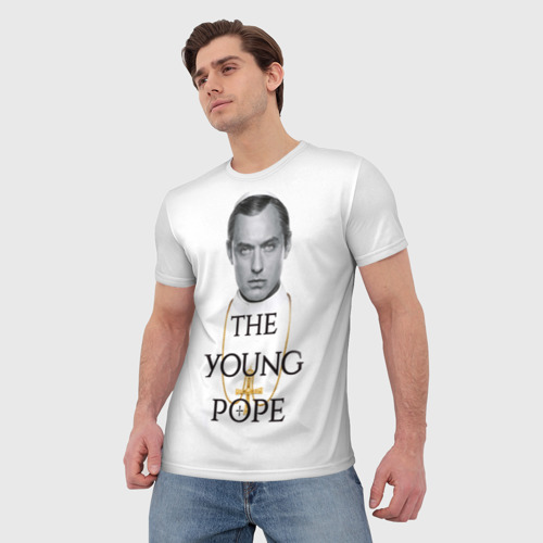 Мужская футболка 3D The Young Pope - фото 3