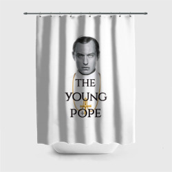 Штора 3D для ванной The Young Pope