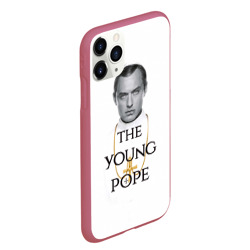 Чехол для iPhone 11 Pro Max матовый The Young Pope - фото 2