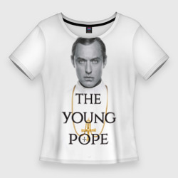 Женская футболка 3D Slim The Young Pope