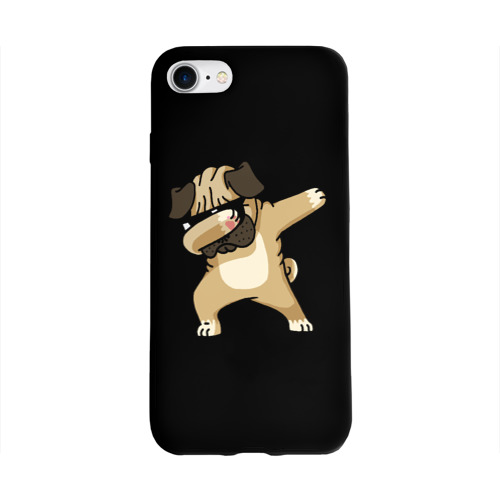 Чехол для Apple iPhone 8 силиконовый глянцевый Dog dab Фото 01 Чехол для Apple iPhone 8 силиконовый глянцевый Dog dab Фото 01