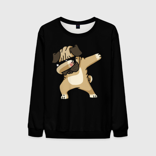 Мужской свитшот 3D Dog dab Фото 01 Мужской свитшот 3D Dog dab Фото 01